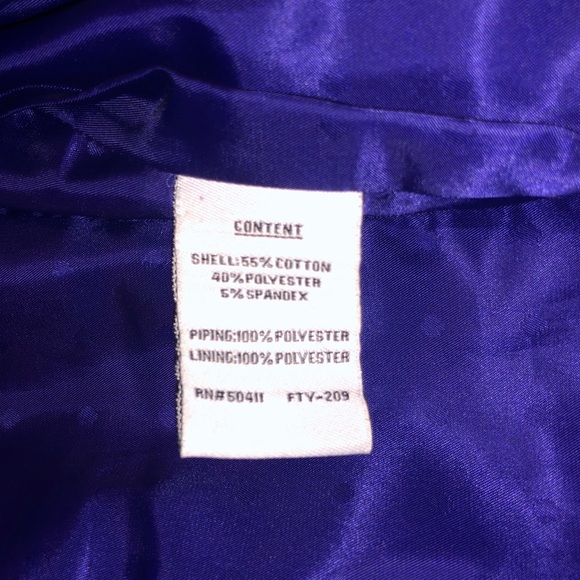 Jessica Simpson Royal Purple Trench Coat- PS - Picture 11 of 15